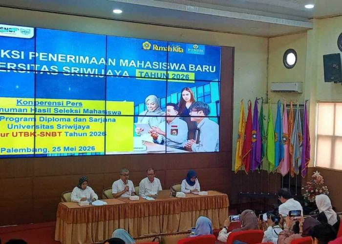 Unsri Umumkan 3.899 Peserta Lolos SNBT 2026, Rektor Tekankan Lulusan Harus Relevan dengan Dunia Kerja