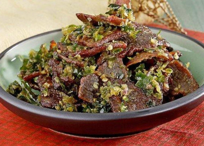 Dendeng Balado Sambal Hijau, Inovasi Kuliner Minang yang Kian Digemari Masyarakat