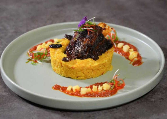 Nasi Minyak Iga Bakar Khas Palembang, Perpaduan Gurih Rempah dan Cita Rasa Premium