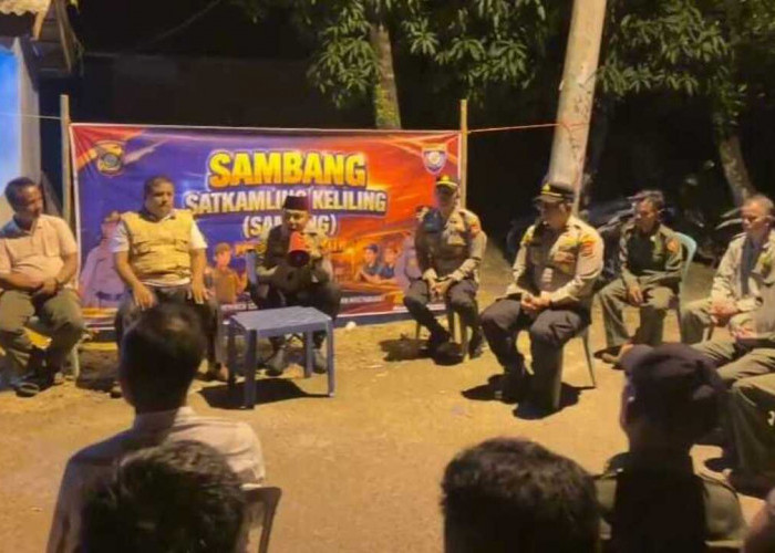 Aktifkan Satkamling, Kapolres Prabumulih Dorong Peran Aktif Warga Jaga Keamanan Lingkungan