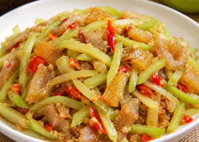 Tumis Labu Siam Kikil: Menu Masakan Sehari-hari yang Sederhana tapi Rasanya Istimewa, Ini resepnya!
