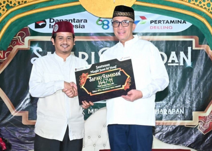 Direktur Utama Pertamina Drilling Tekankan Keselamatan Kerja Saat Safari Ramadan di Balikpapan