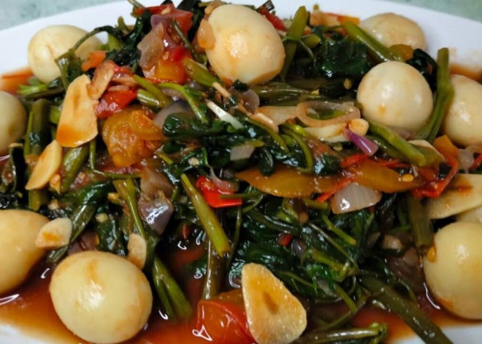 Kangkung Cah Sapi Telur Puyuh : Inovasi Lezat dari Dapur Nusantara yang Makin Diminati Penikmat Kuliner