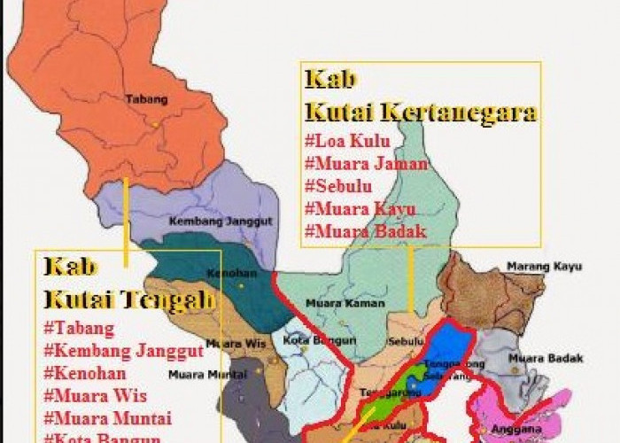 Pemekaran Kutai Kertanegara Provinsi Kalimantan Timur, Ada 3 Daerah Otonomi Baru Bakal Bergabung