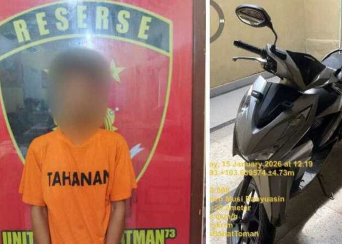 Demi Judi Slot dan Narkoba, Pemuda di Babat Toman Gadaikan Motor Milik Saudara Sendiri