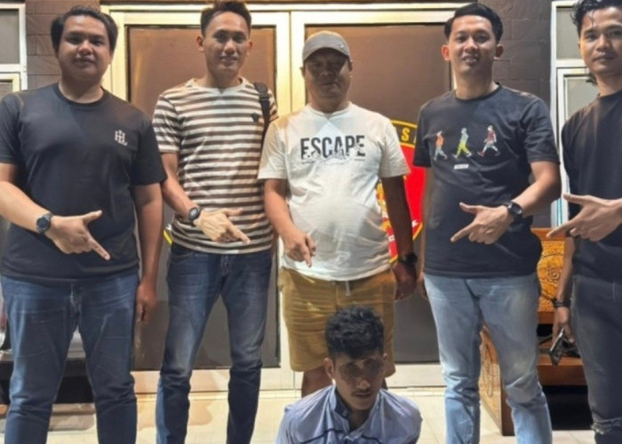 4 Bulan Diburu Polisi, Pelaku Pencurian di Lapak Dagangan depan Toko Harmonis Prabumulih Ditangkap