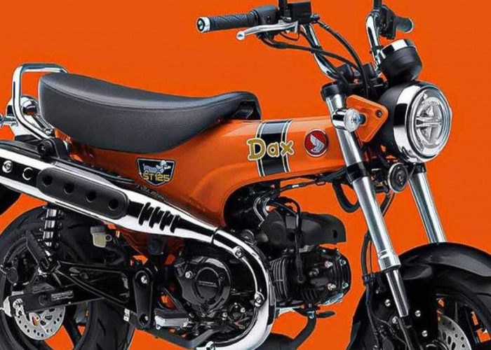Honda ST125 Dax 2026 Muncul dengan Warna Orange, Makin Playful dan Ikonik!