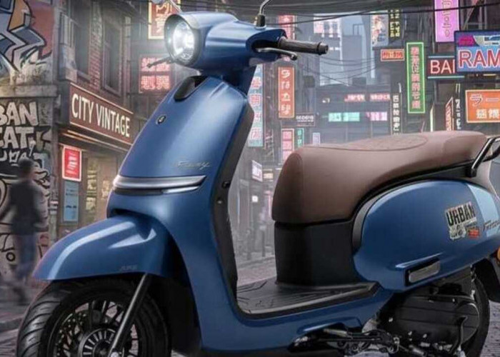 Yamaha Fuzzy 125: Skutik Retro Kembaran CFMoto Aura, Fiturnya Bikin Melongo. 