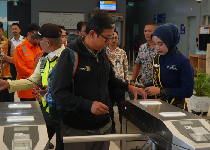 Layani 210.720 Pelanggan hingga Triwulan III 2026, Stasiun LRT Bandara Perkuat Integrasi Antar Moda