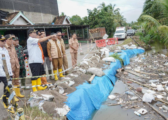 H. Toha Tinjau Lokasi Banjir di Kecamatan Sanga Desa, Berikut Data Desa Terdampak Banjir