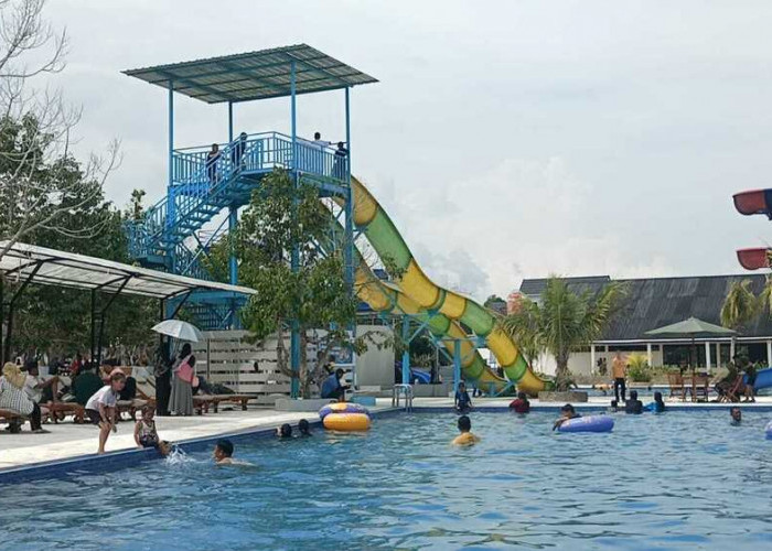 Wow ! Promo Momen Libur Nataru, Dinesti Land Wisata Baru di OKI Dipadati Pengunjung