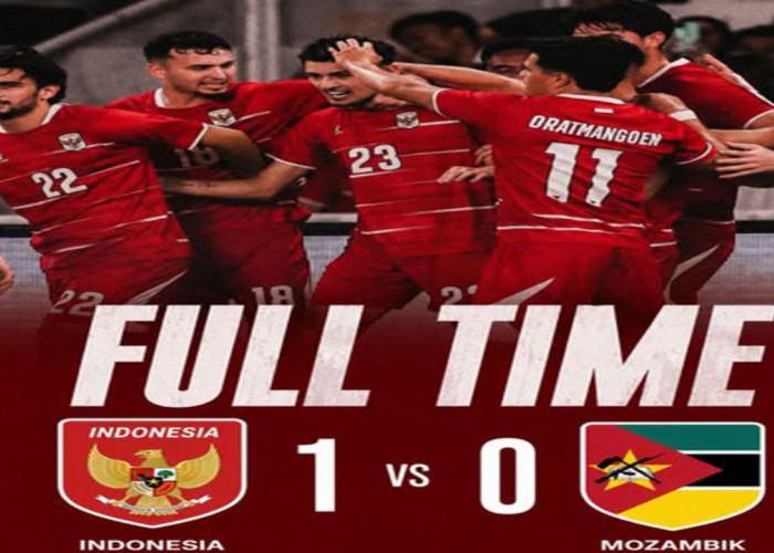 Indonesia Kalahkan Mozambik 1-0, Ranking FIFA Naik Lagi!