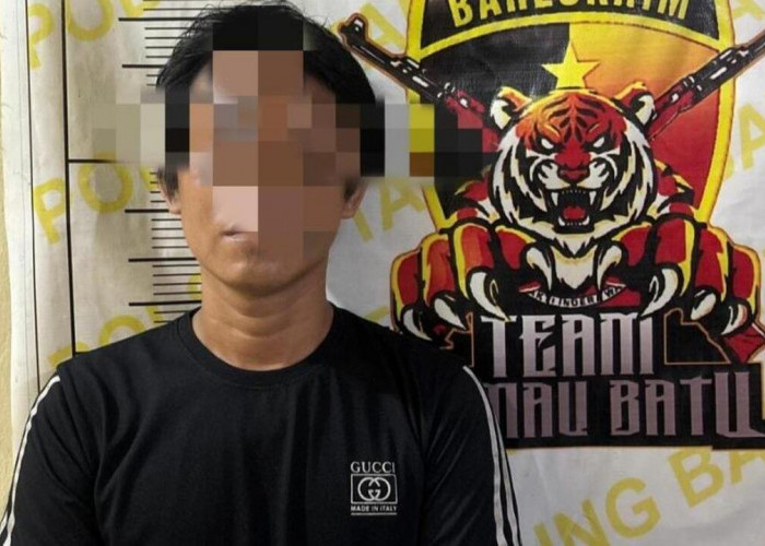 Ancam Salah Seorang Keluarganya Pakai Linggis, Pria di Payaraman Ogan Ilir Diringkus Polisi