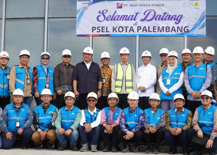 Herman Deru Dampingi Wapres Gibran Tinjau PSEL Palembang