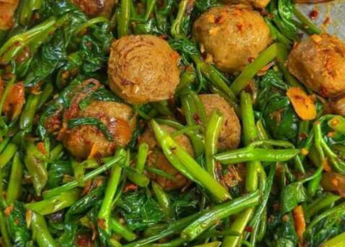 Tumis Kangkung Campur Bakso: Hidangan Lezat yang Memadukan Kesehatan dan Kenikmatan