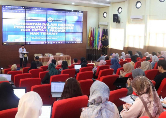 Karya Akademik Bernilai Ekonomi, Kakanwil Kemenkum Sumsel Dorong Pencatatan Hak Cipta di Unsri