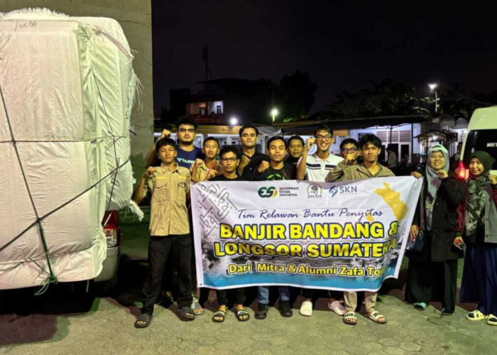 Peduli Korban Banjir Aceh Tamiang: SKN Salurkan Logistik, Kerahkan Relawan dan Alat Berat