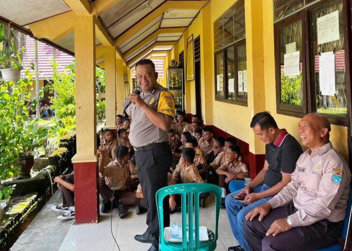 Libatkan Kepolisian Para Siswa Di Ogan Ilir di Edukasi Bahaya Narkoba, Bullying hingga Judi Online