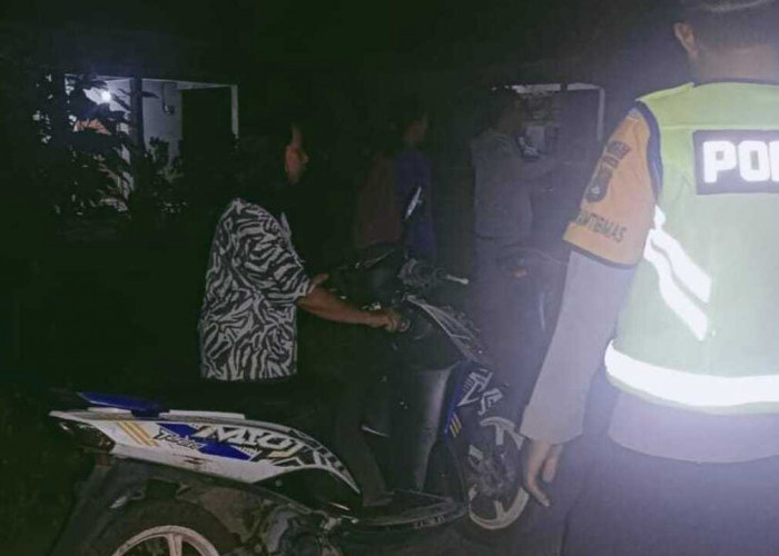 Jaga Kamtibmas, Polsek Rambang Gelar Razia 