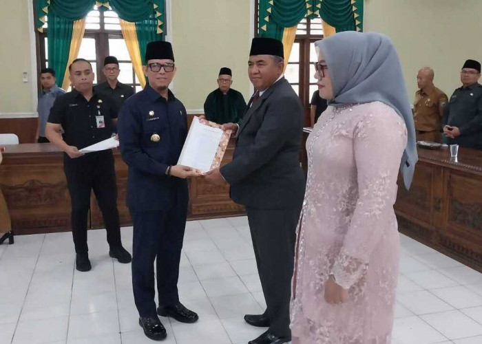 Nanang Nurzaman Resmi Dilantik Jadi Kepala BKPSDM OKU