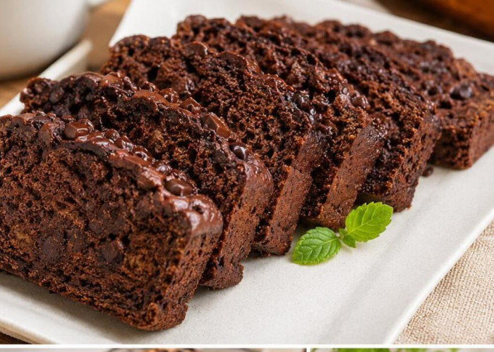 Lembut dan Wangi, Begini Cara Membuat Bolu Pisang Coklat Sendiri di Rumah