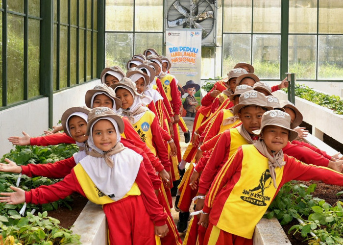 Peringati Hari Anak Nasional, BRI Peduli Dukung Pendidikan Karakter Anak lewat Kegiatan Agroedukasi bagi Siswa