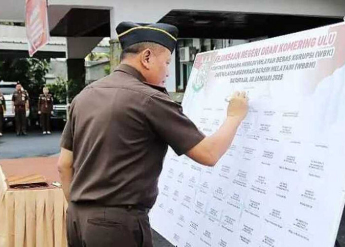 Canangkan WBK, Kajari OKU Tegaskan Jangan Hanya Sebatas Simbolis Saja