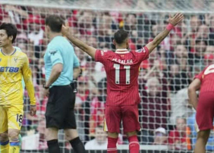 Liverpool Vs Crystal Palace: Gol Mohamed Salah Selamatkan The Reds di Laga Penutup Musim