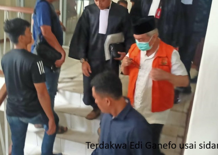 Banding Ditolak PT Palembang dan Eddy Ganefo Tetap Divonis 2 Tahun 6 Bulan Penjara