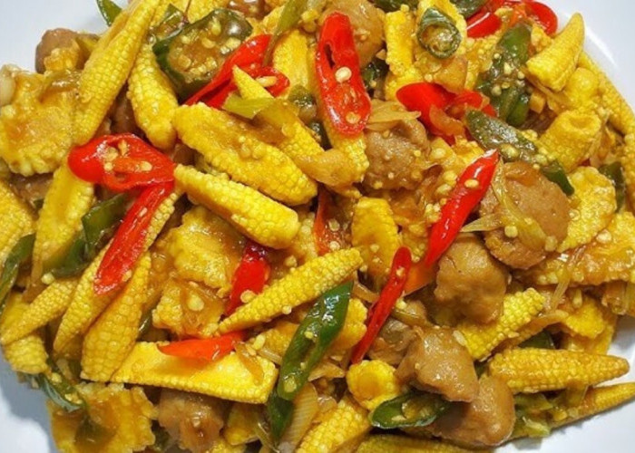 Tumis Jagung Muda Campur Bakso, Hidangan Praktis dan Lezat yang Menggugah Selera