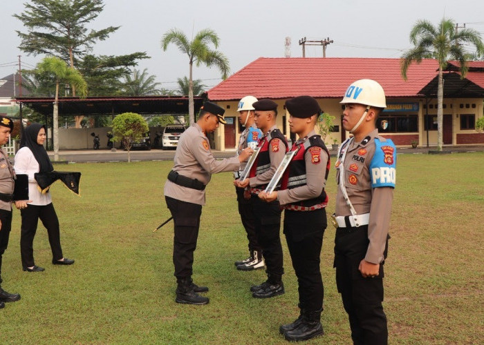 Langgar Kode Etik Berat! Dua Personel Polres Musi Rawas Resmi Dipecat, Kapolres Tegaskan Hal Ini
