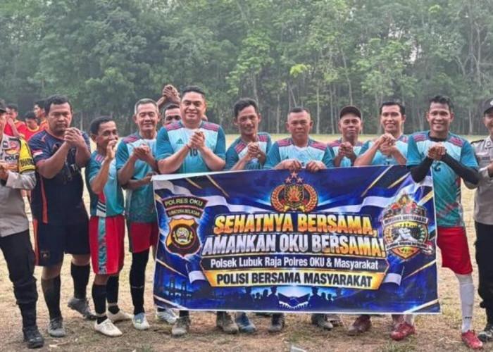 Tim Sepak Bola Legend yang Diperkuat Kapolres OKU Tembus 8 Besar