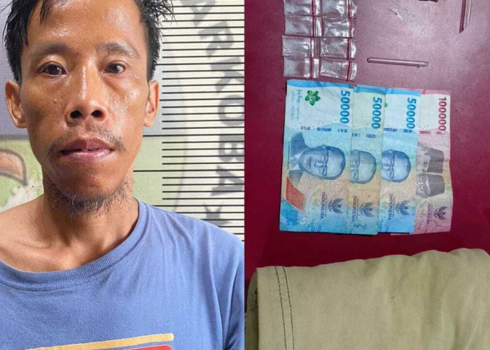 Grebek Bedeng di Sukajadi, Unit 2 Satresnarkoba Polres Prabumulih Tangkap Seorang Pengedar dan Sita 