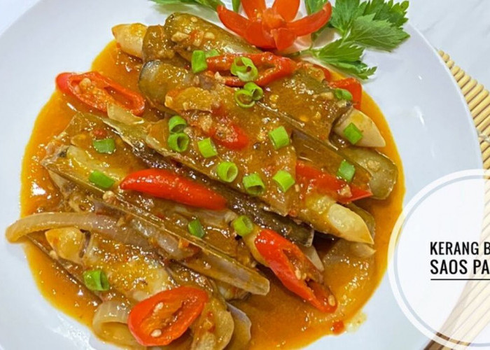 Kerang Bambu Saus Padang Kian Digemari, Perpaduan Cita Rasa Pedas dan Gurih Tarik Minat Pecinta Kuliner