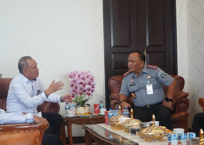 Kakanwil Kemenkum Sumsel dan Ketua Pengadilan Tinggi Palembang Perkuat Sinergi untuk Akses Keadilan Masyarakat