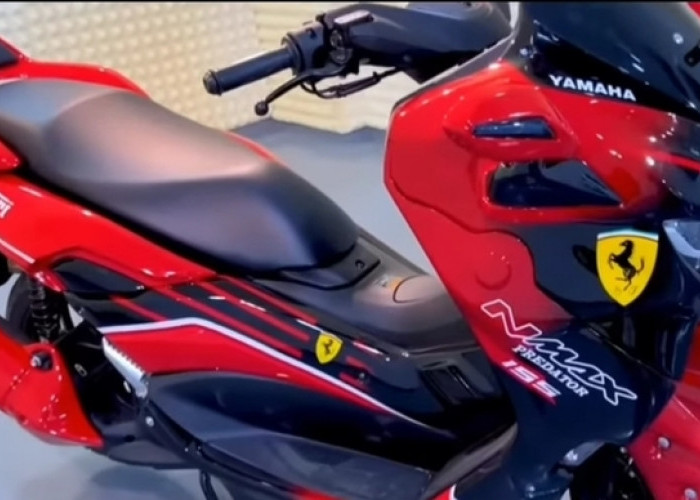 Yamaha Ferrari Predator : Skutik Premium Siap Menantang Honda PCX, Gaji UMR Bisa Beli