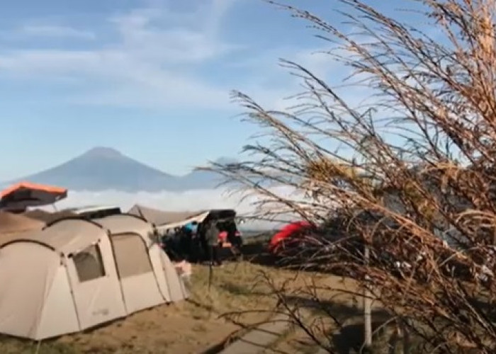 Glamping Merbabu 360 Seperti Camping Diatas Awan, Pemandanganya Super Keren Bisa Lihat 7 Gunung Sekaligus