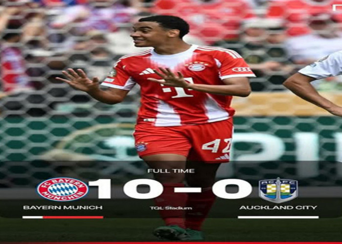 Piala Dunia Antarklub: Bayern Munchen Hancurkan Auckland City 10-0, Musiala Hattrick