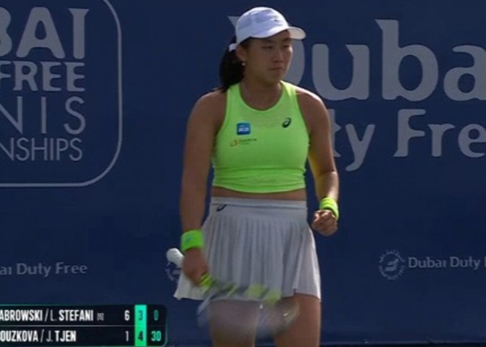 Sensasi Janice Tjen di Dubai Championships 2026: Ranking Naik, Hadiah Nyaris Rp1 M.