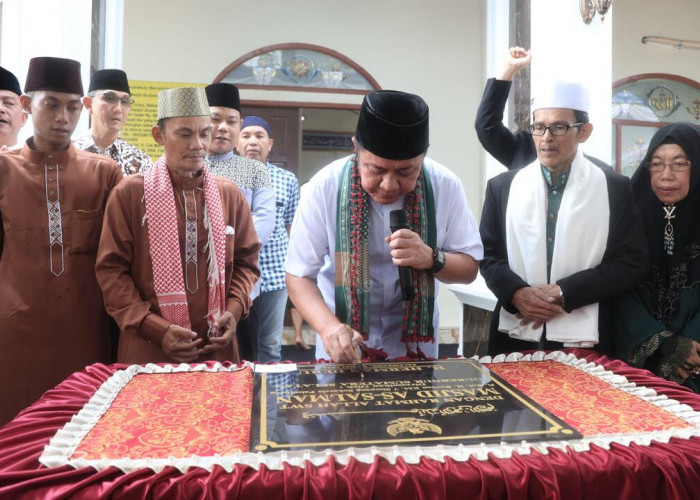 Gubernur Herman Deru Resmikan Masjid Megah di Palembang, Ini Pesannya untuk Umat!