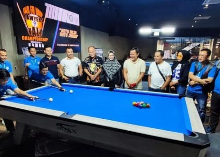 IKA FH UMP Gelar Turnamen Biliar Lawyers 9 Ball Championship: 64 Advokat se-Sumsel Adu Kemampuan