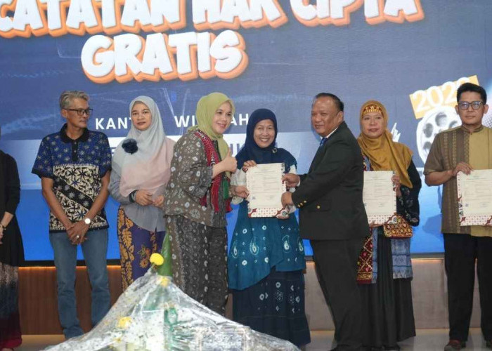 Peringati Hari Pengayoman ke-81, Kanwil Kemenkum Sumsel Sukseskan Program 1000 Hak Cipta Gratis Se-Indonesia