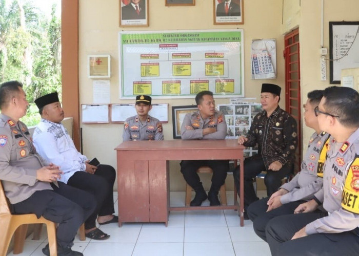 Kunker ke Polsek Sanga Desa, Ini Pesan Kapolres Muba...