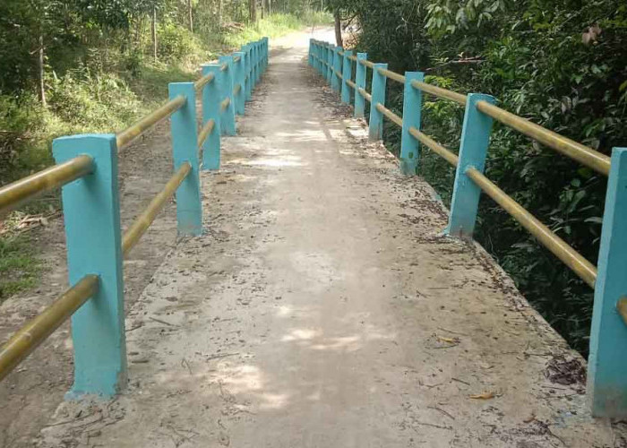 Jembatan Titian Talang Batu Telan Anggaran Rp 3 Miliar