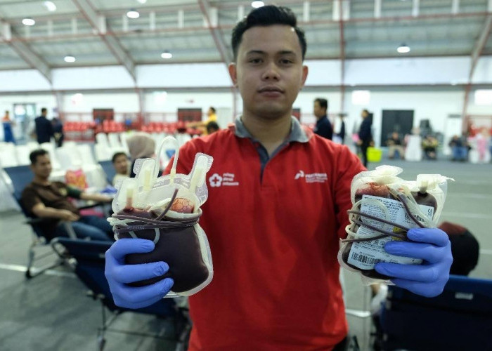 Dari 312 Pekerja Kilang Pertamina Plaju, untuk 109 liter Darah Bagi Kemanusiaan