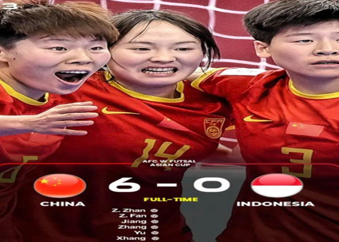 Kalah Telak 0-6 dari China, Mimpi Timnas Futsal Putri ke Piala Dunia Pupus!