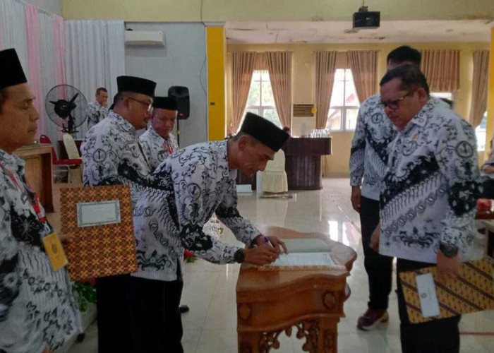 Raih 420 Suara, Abi Nurwardani Nakhodai PGRI Muara Enim 2025-2030