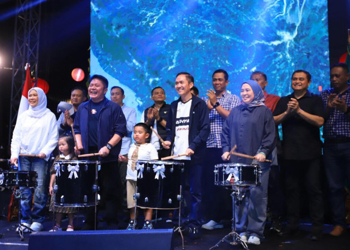 Herman Deru Resmikan Car Free Night Atmo, UMKM Palembang Siap Bergeliat.