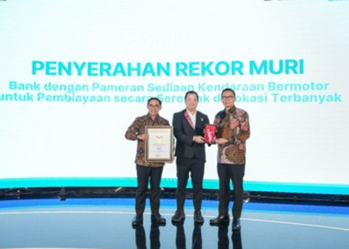 Hadir Serentak di 131 Lokasi dengan Penawaran Menarik, BRI KKB National Expo Torehkan Rekor MURI