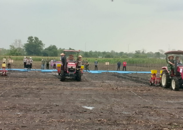 Kapolri Pimpin Penanaman Jagung Serentak di Ogan Ilir, Perkuat Ketahanan Pangan Nasional 2026